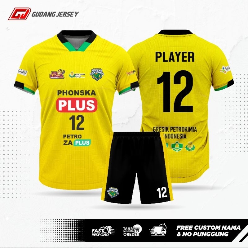 Jersey Gresik Petrokimia Pupuk Indonesia Pro Liga 2024 / 2025 - Jersey Megawati