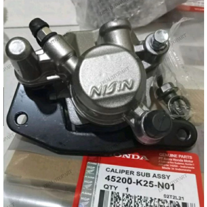 KALIPER CALIPER ASSY PALA BABI DEPAN BEAT SCOOPY SPACY KARBU FI VARIO 150 125