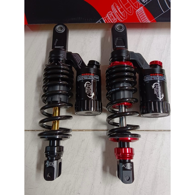 SHOCKBRAKER KTC EXTREME TABUNG ATAS BUAT MOTOR MIO BEAT GENIO  XEON GT 125 UKURAN SHOCK 300MM ORIGIN