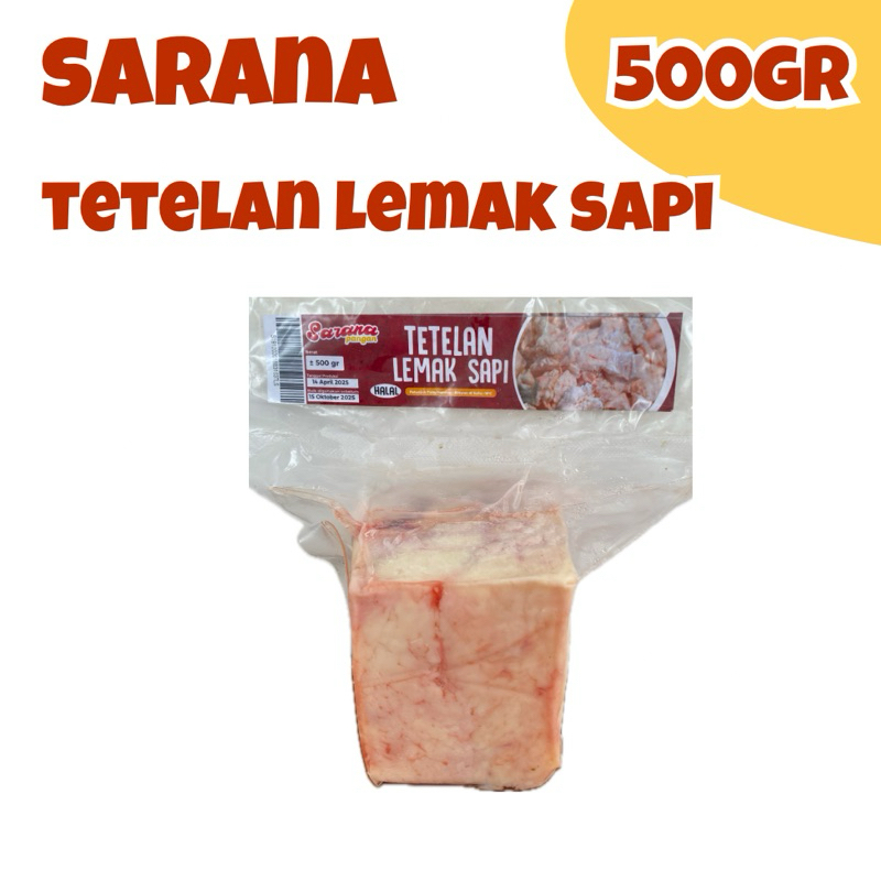 

(KHUSUS INSTAN) Sarana Tetelan Lemak Sapi 500gr