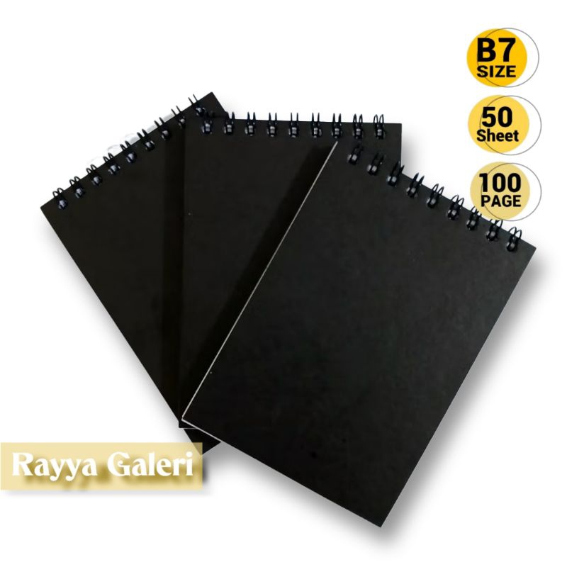 

Notebook mini saku B7 double ring spiral buku catatan harian buku saku notebook mini