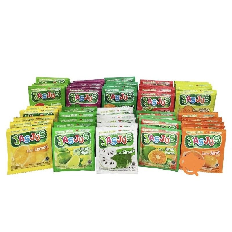 

Jasjus minuman serbuk ALL VARIAN / 1Renceng 10pc