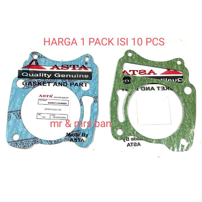 Paking blok / gasket cylinder SATRIA FU 150 KARBU asta