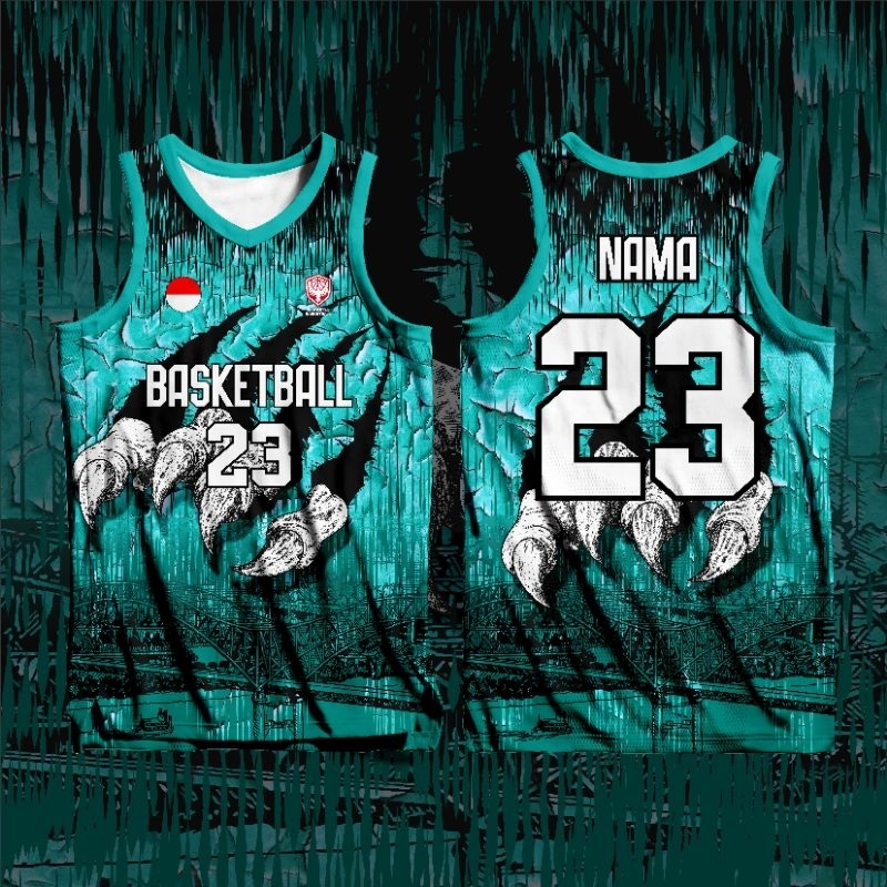 Jersey Basket Custom  – Baju Basket Keren Bahan Dryfit Premium | Bisa Nama & Nomor Sendiri