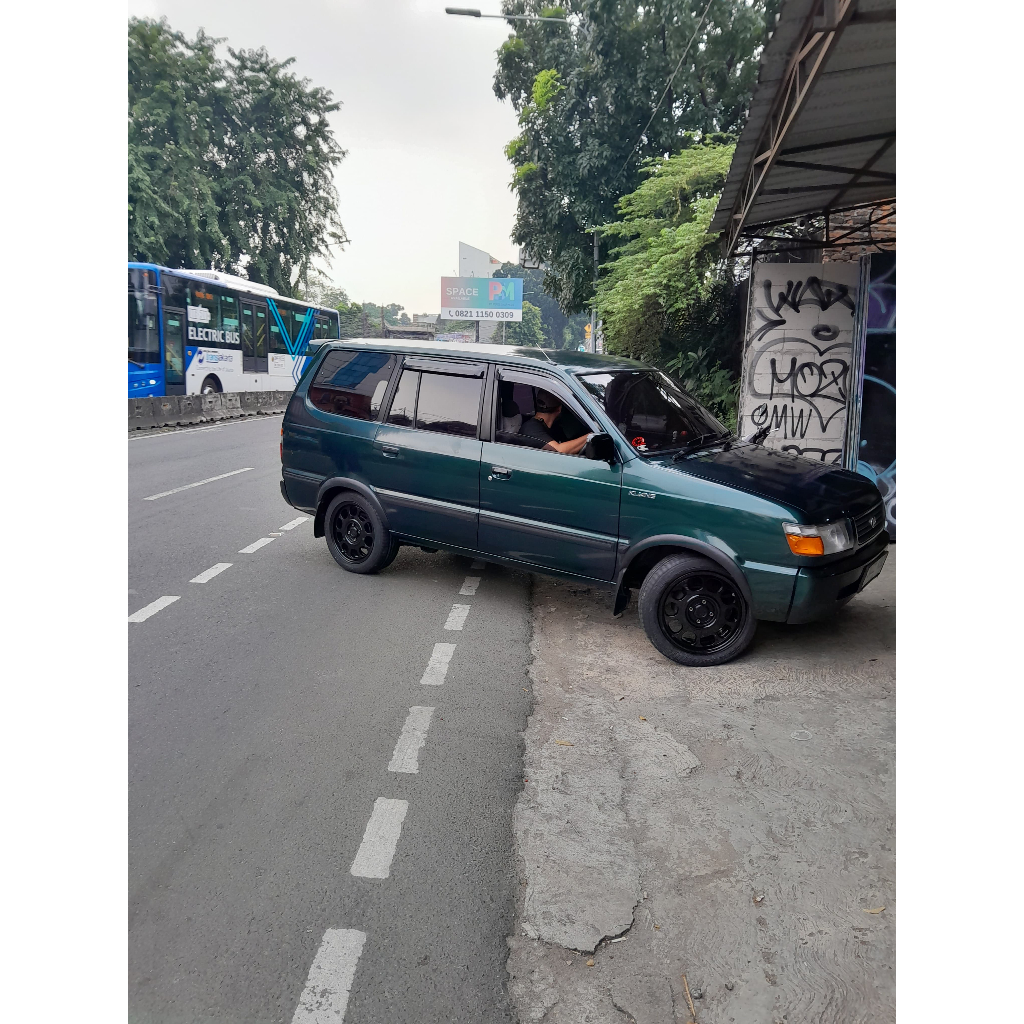 PAKET VELG PLUS BAN ACCELERA 205 50 R17 UNTUK MOBIL KIJANG LGX USE VELG HSR KLG RING 17