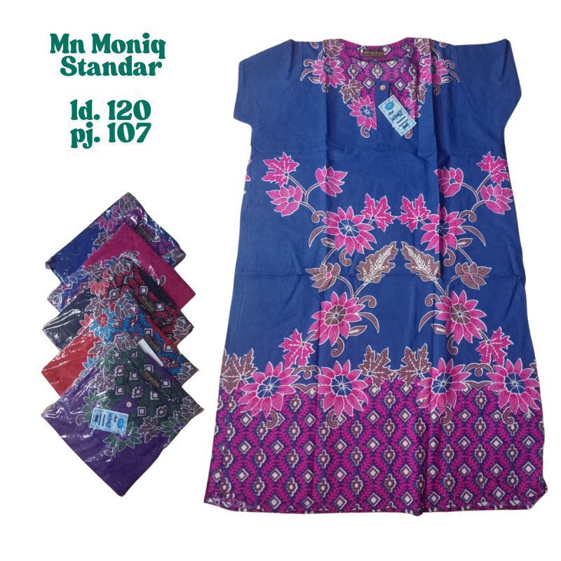 Daster MN batik Moniq colection Ld 120