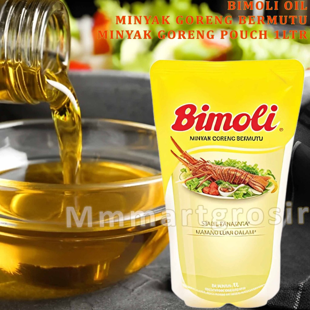

Bimoli / Minyak Goreng Sawit Bermutu / Minyak Goreng Pouch / 1 Liter