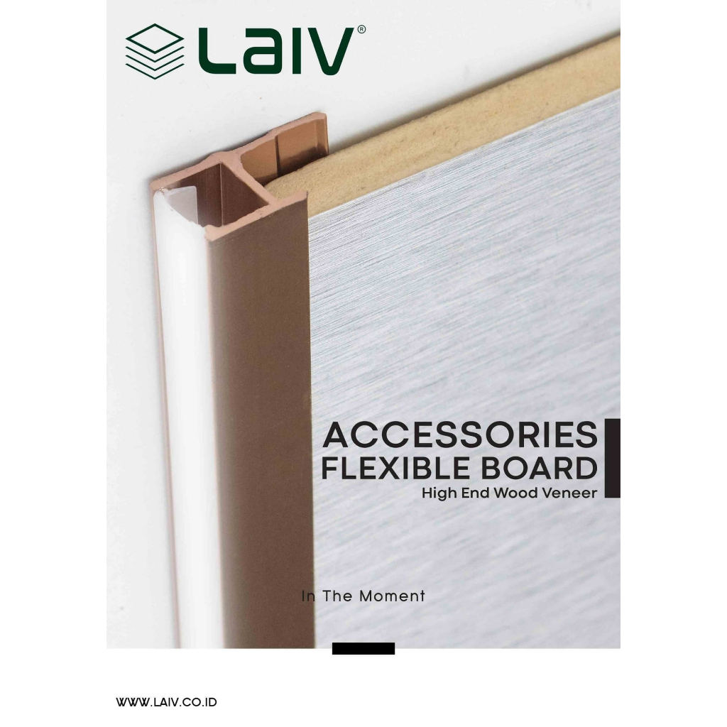 [NEW ARRIVAL] Lis Aksesoris Alumunium 8mm WPC Panel PVC Board List Accessories PVC Board