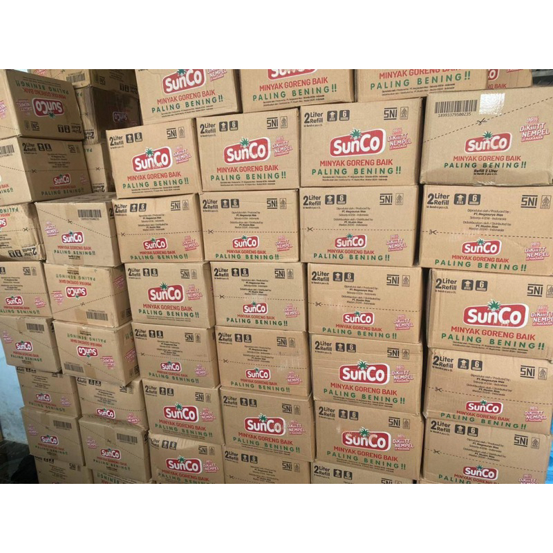 

MINYAK SUNCO 2 liter KARTONAN