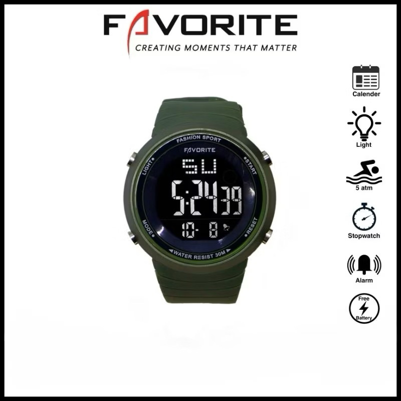 JAM TANGAN FAVORITE / JAM TANGAN COWOK / JAM TANGAN TRENDY / JAM TANGAN MURAH