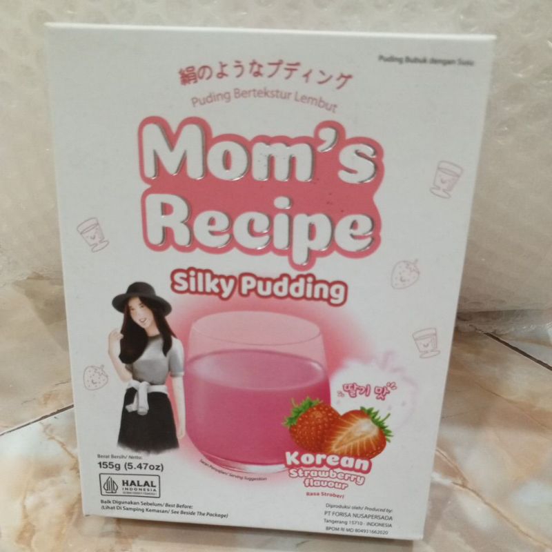 

Silky puding mom's recipe korean strawberry