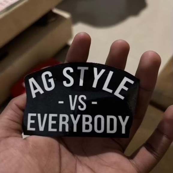 stiker ag style stiker racing ag style ag fizr - stiker fizr ag style stiker racing motor fizr