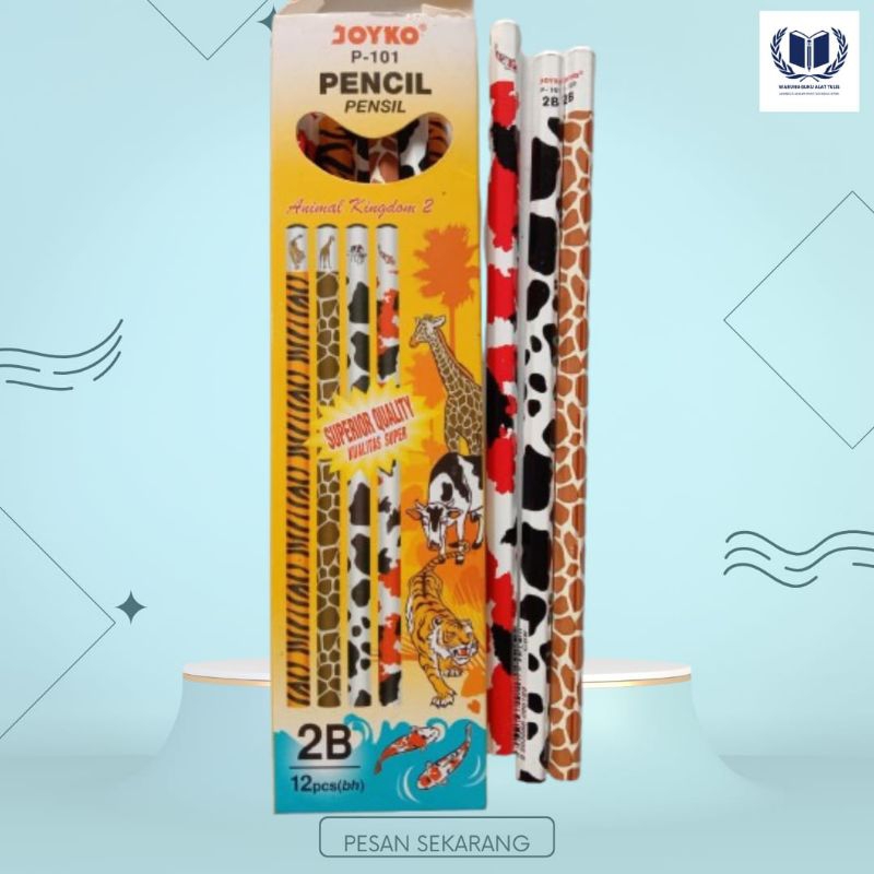 

Pensil Joyko P-101 Animal kingdom 2