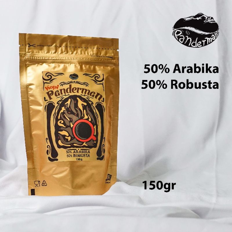 

Kopi Arabika Robusta 150gr | Kopi Panderman Arabika Robusta Bubuk