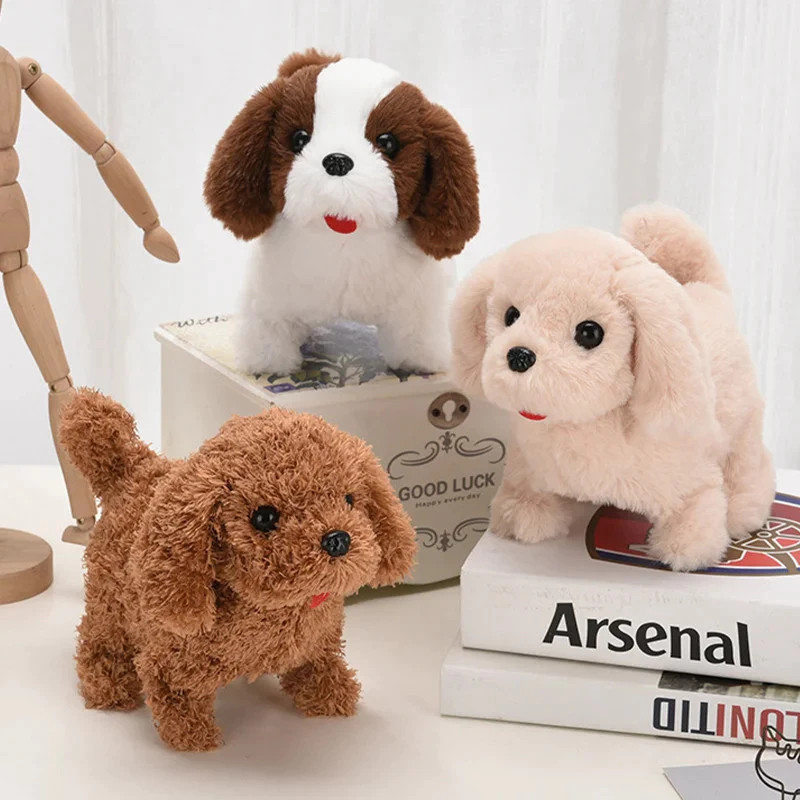 Boneka Anjing - Mainan Boneka Anjing Bisa Bergerak, Berjalan & Berbunyi
