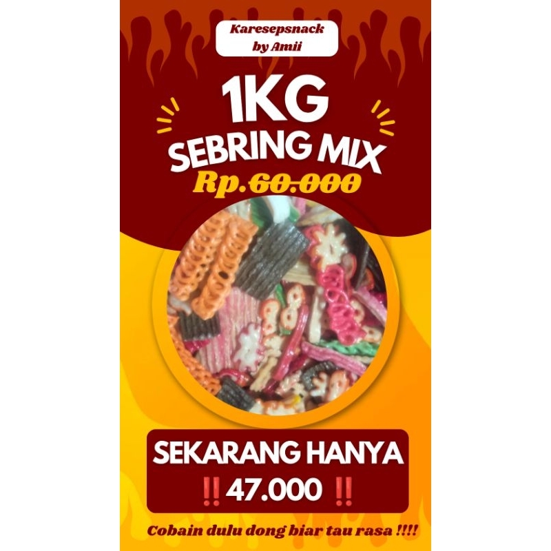 

karesep sebring MIX ENAK GURIH PEDAS NAGIH