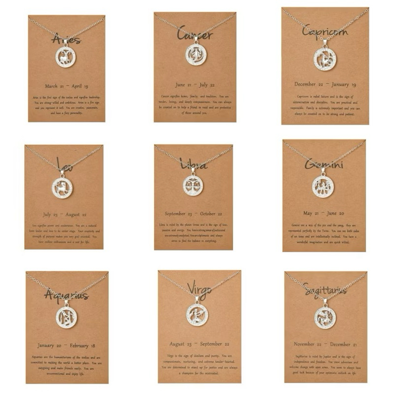 Kalung Rasi Bintang Zodiak Zodiac Taurus Gemini