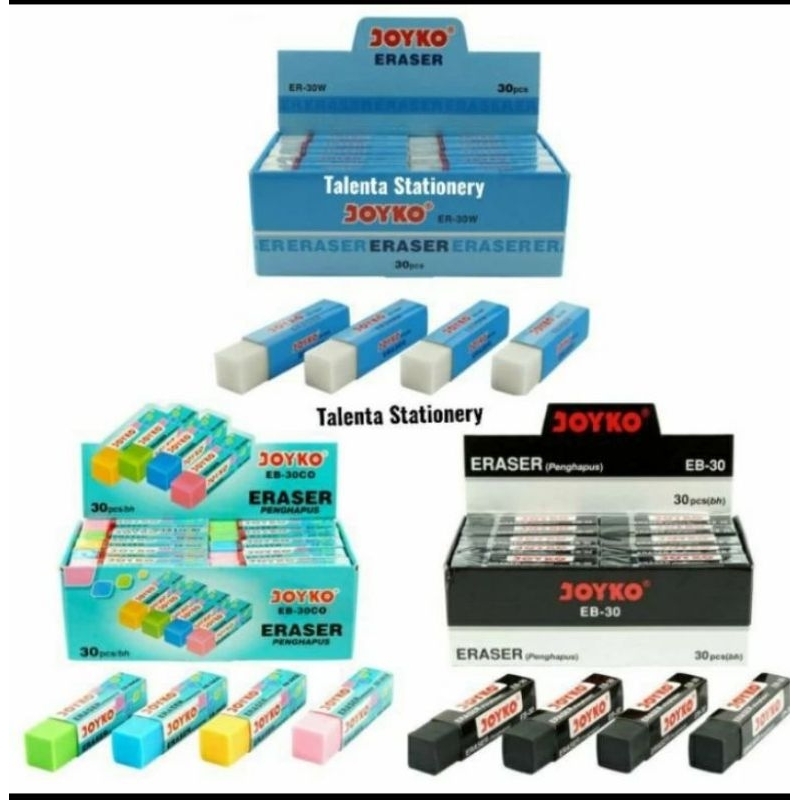 

Penghapus / Hapusan / Stip Joyko Tanggung Putih / Hitam / Warna (1pcs)