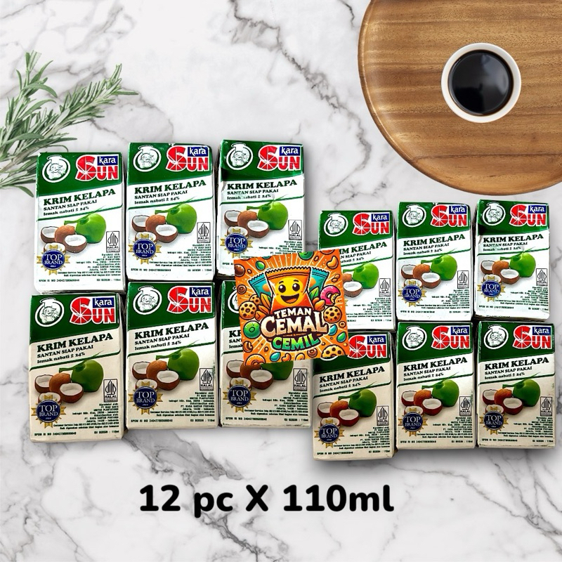 

SUN KARA Santan Kelapa 110ML (isi 12pcs)