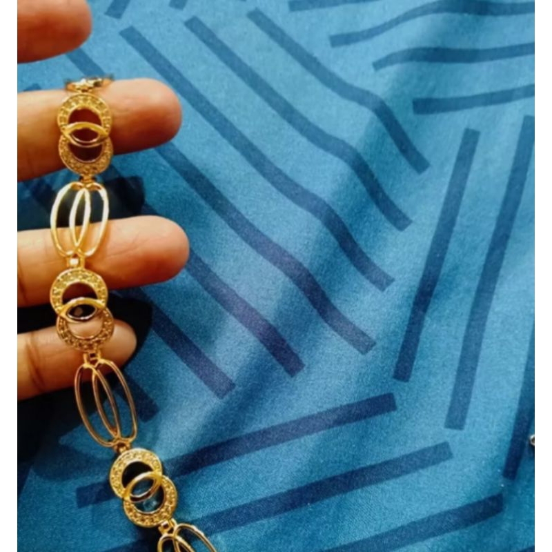 Gelang Emas Imitasi Gelang Elegan