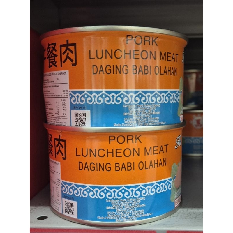 

Luncheon Daging Babi FYF Pork Luncheon Meat 397g - HK.