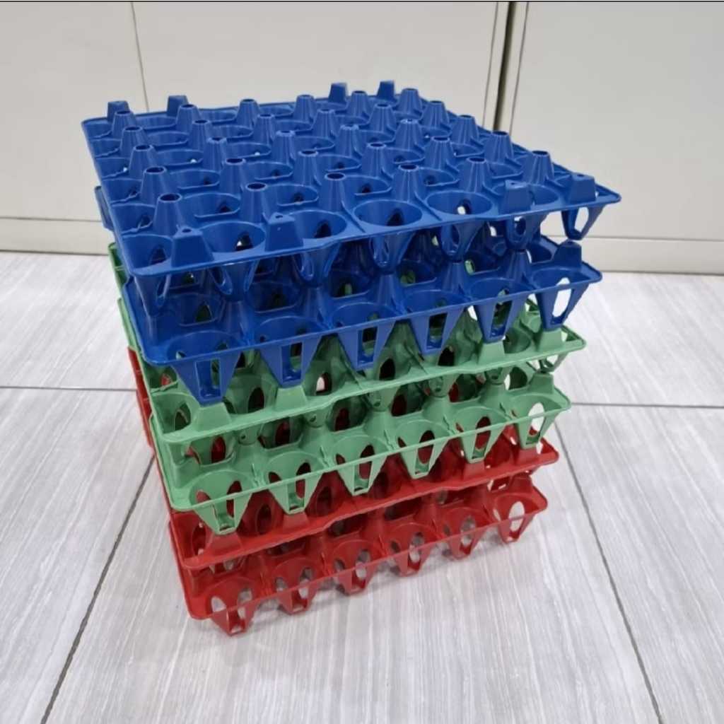 Eggtray Plastik isi 30biji telur / Egg Tray / Tempat Telur / Wadah Telur/Egg Tray / Alat Ternak Ayam