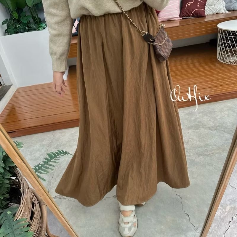 Pilena SkirtDenim, Favolio Skirt Coconut, Elbani Corduray Skirt by OUTFIX Ready