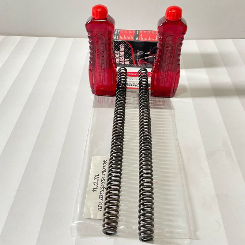 Per shock depan+olo shock KVB Vario 110 Vario 110 karbu Vario 110 pld lama