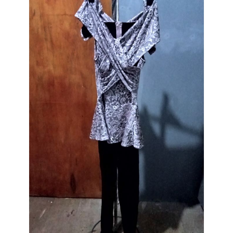 [PreLoved] Jumpsuit wanita celana panjang