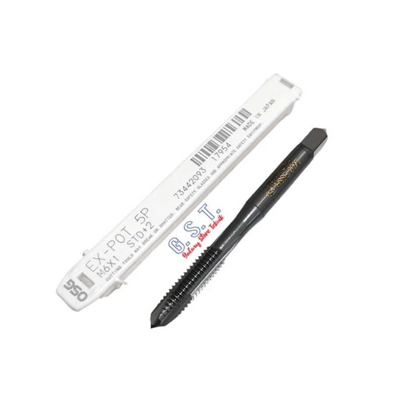 Tap M6x1.0 OSG Tap Mesin M6x1.0 Hss baru