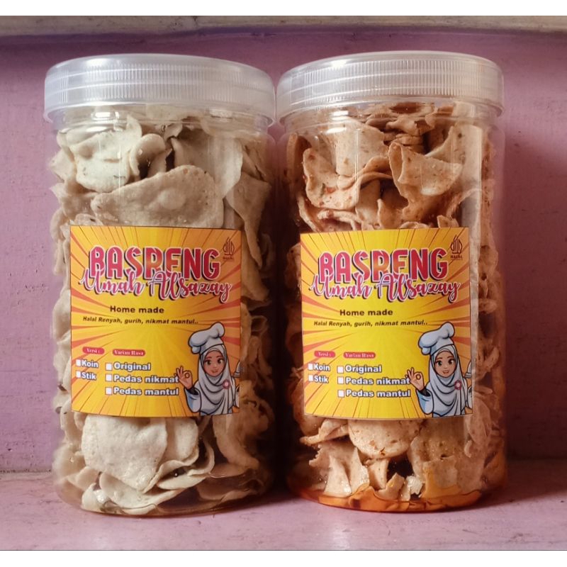 

Basrengkoin,Pedas,ExtraDaunjeruk,Toples250g