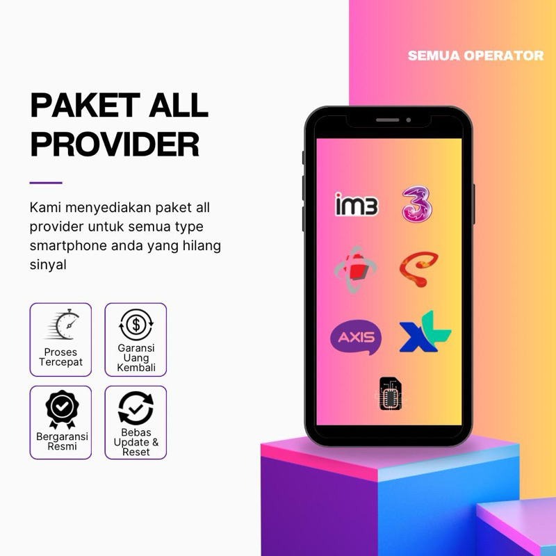 IME 3BULAN BERGARANSI ALL OPERATOR