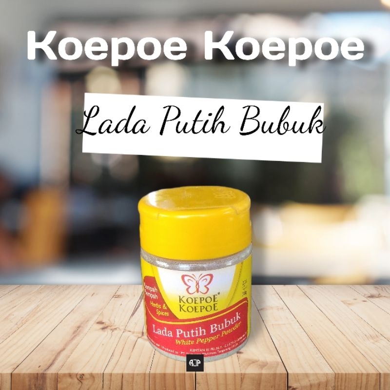 

KOEPOE KOEPOE Lada Putih Bubuk | 38 gr