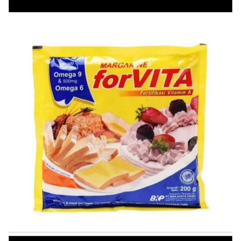 

ForVITA margarin 200gram/FORVITA 200gram/ForVITA saset 200gram