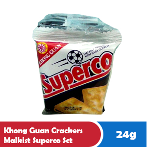 

SUPERCO ISI 10 CRACKERS MALKIST SCT 24g KHONG GUAN
