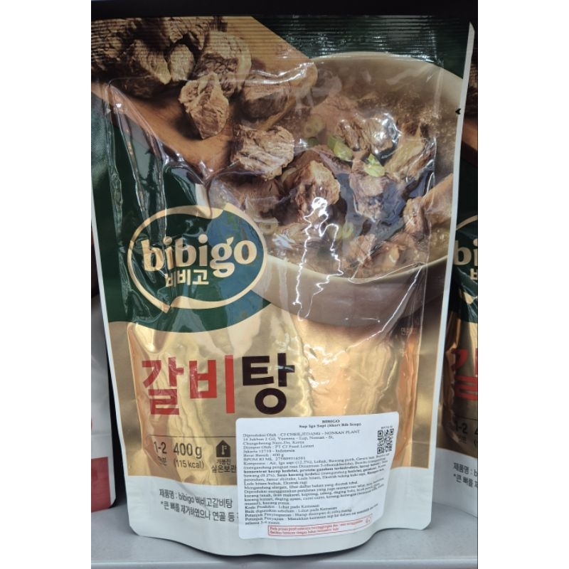 

Sup Iga Sapi BIBIGO Short Rib Soup 400g - HK.