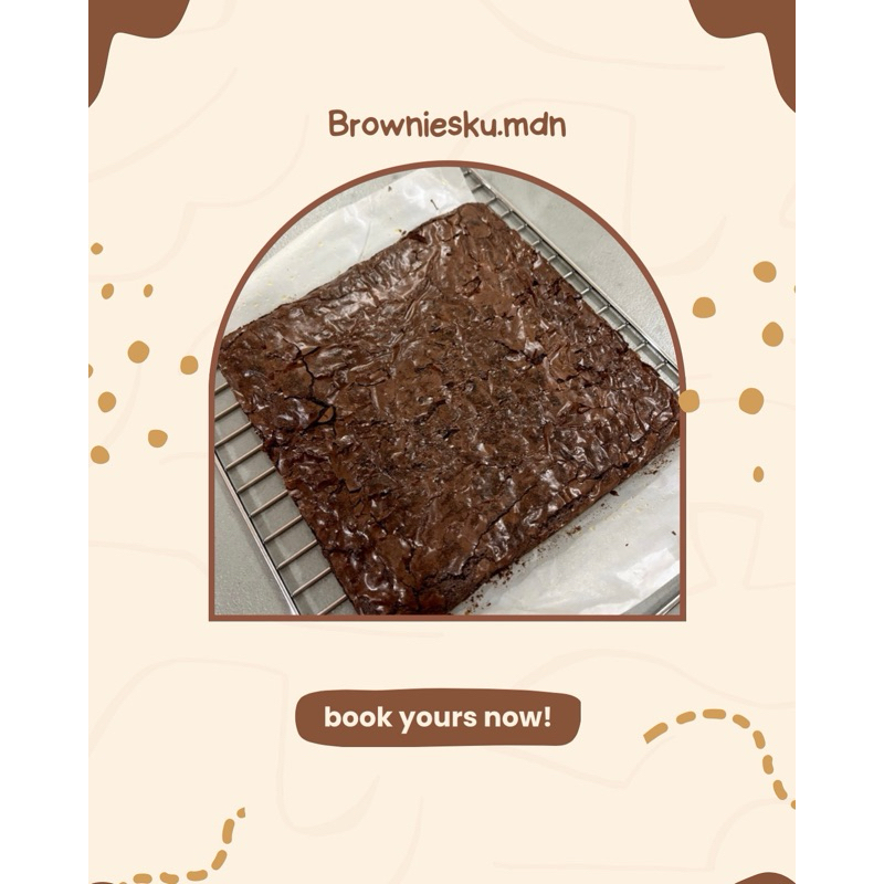 

Fudgy Brownies 1 loyang uk20x20 (bigsize)