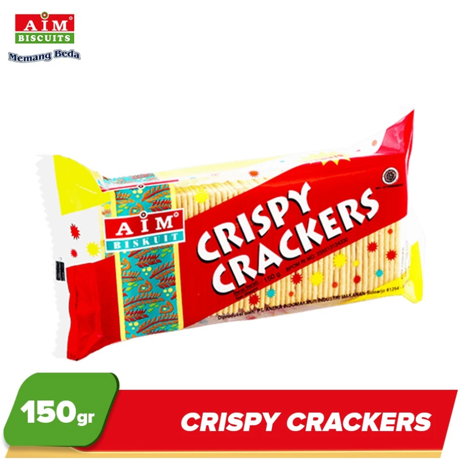 

AIM Crispy Crackers Kemasan 150 gram / 300 gram