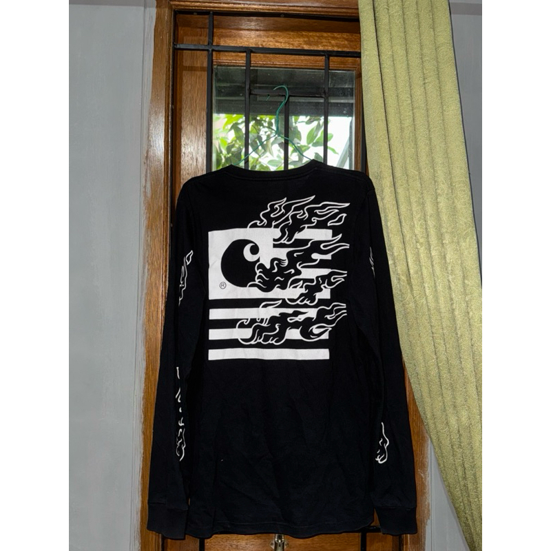 carhartt wip state flames L/S