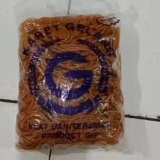 

500GRAM KARET GELANG BESAR / KARET GELANG KUNING 16MM