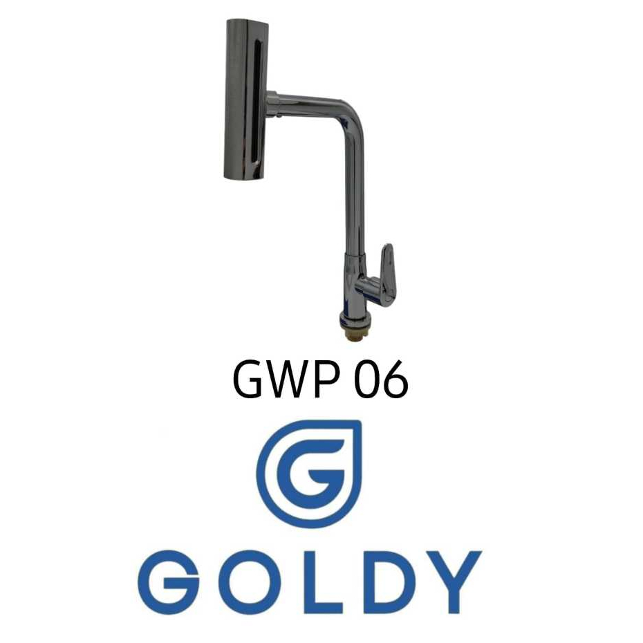 [ GOLDY ] Kran Wastafel / Kran Cuci Piring Lubang Bawah GWP 06 1/2"