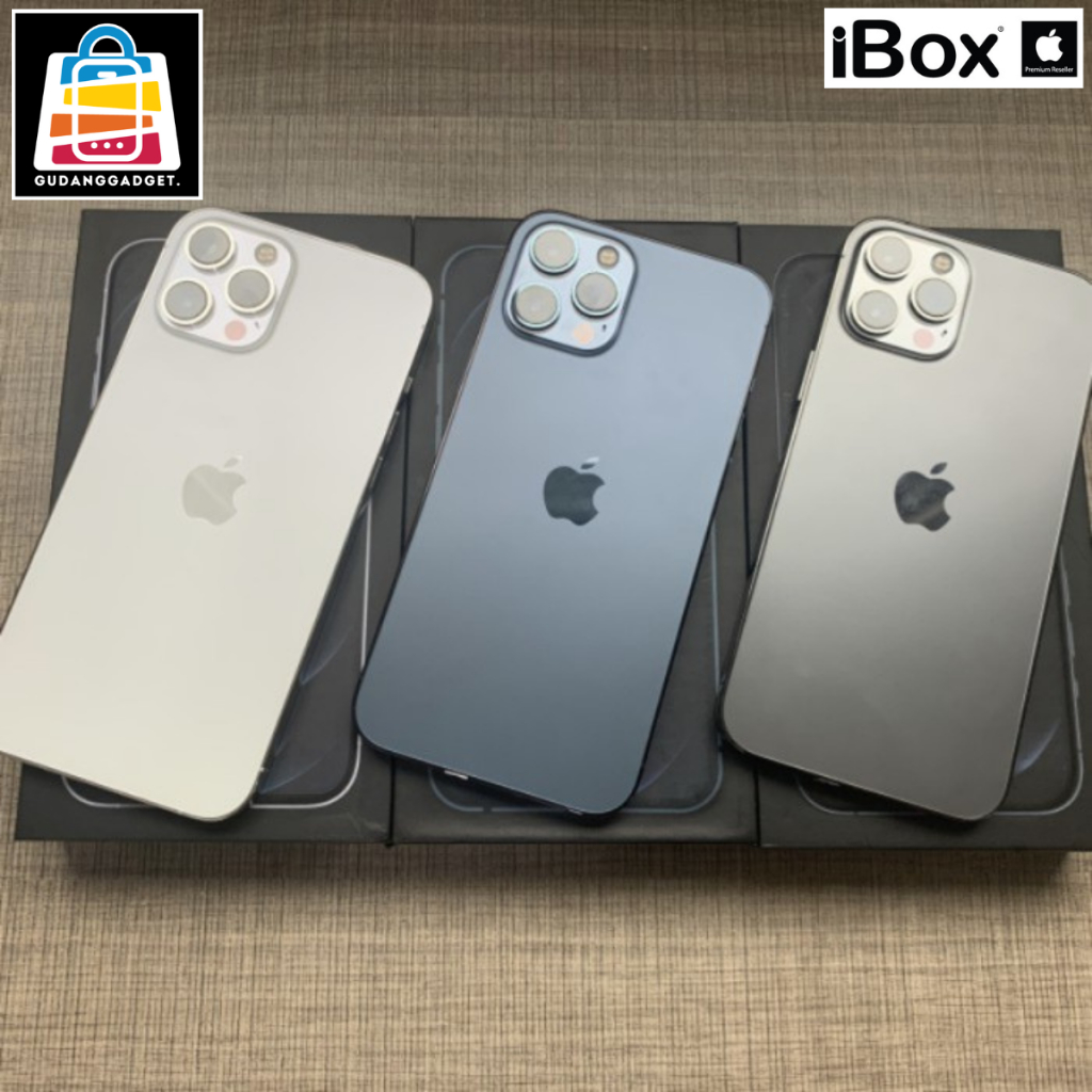 Apple iPhone 12 Pro Max 512GB 256GB 128GB Second Resmi Indo ALL Operator