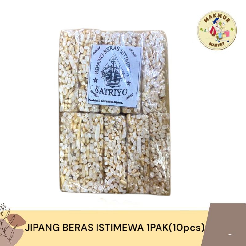 

JIPANG / GIPANG BERAS MANIS 1 pack isi 10