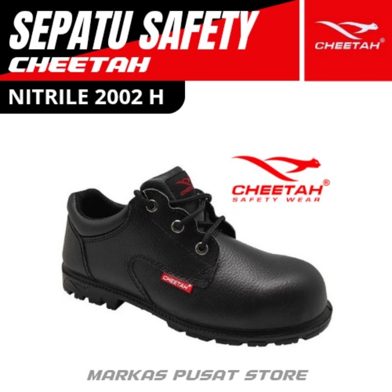Sepatu Safety Cheetah Original cheetah Nitrite safety shoes