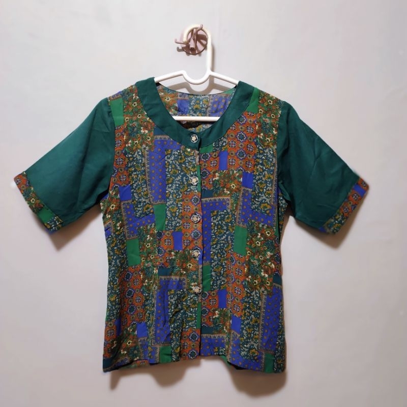 Blouse vintage / vintage blouse / kemeja vintage / vintage shirt / vintage y2k