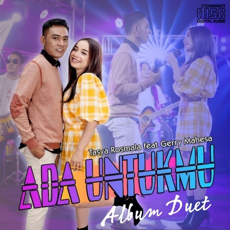 Kaset CD Lagu Dangdut Album Duet Romantis Gerry Mahesa & Tasya Rosmala