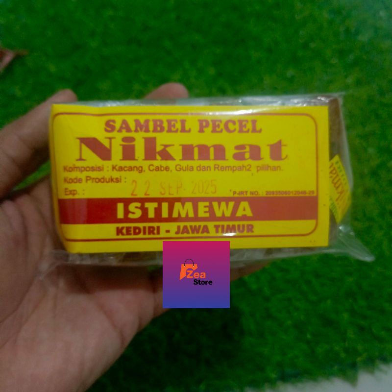 

Sambel Pecel nikmat Istimewa Kediri isi 5pcs