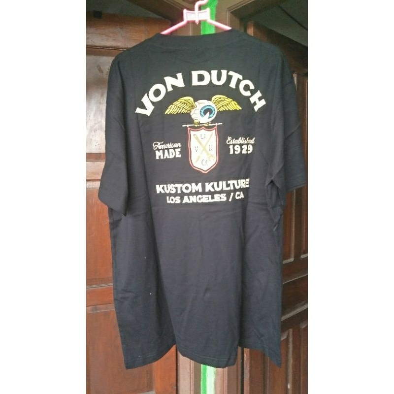 Tshirt VonDutch / Kaos VonDutch Baru Harga Bekas