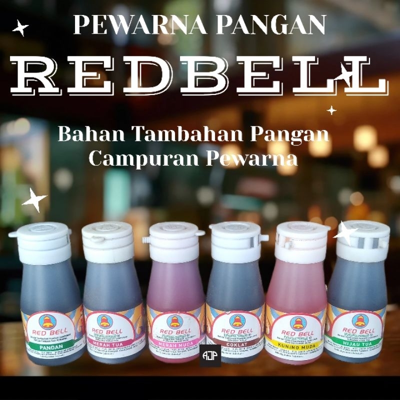 

RED BELL Pewarna Makanan dan Minuman | 30 ml
