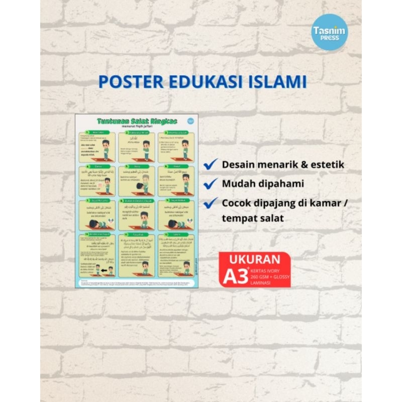 

Poster Tasnim: Tuntunan Salat